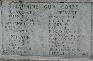 Memorial on Messines Ridge