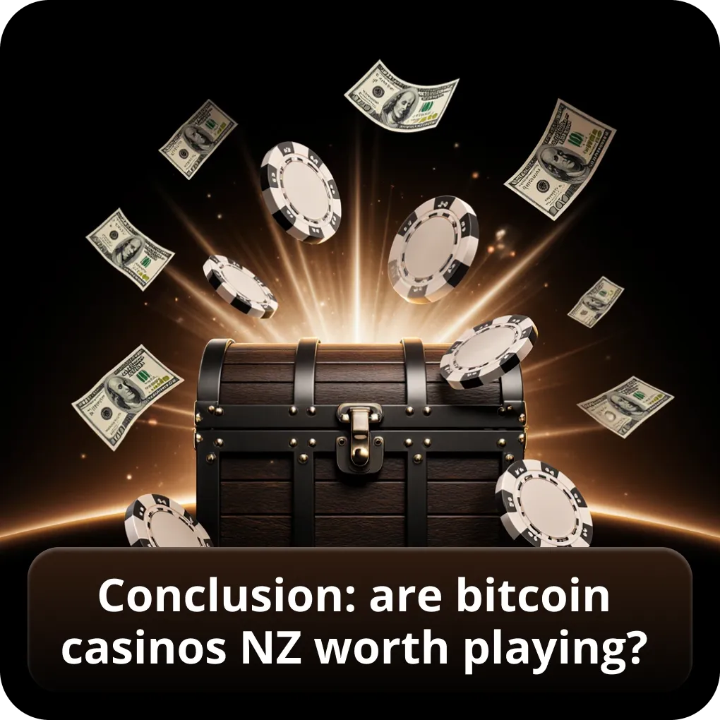 Conclusion: are bitcoin casinos NZ worth playing?