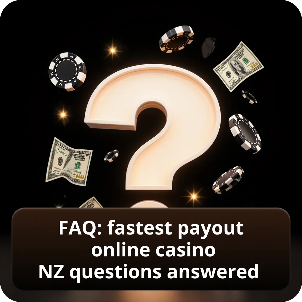 FAQ: fastest payout online casino NZ questions answered