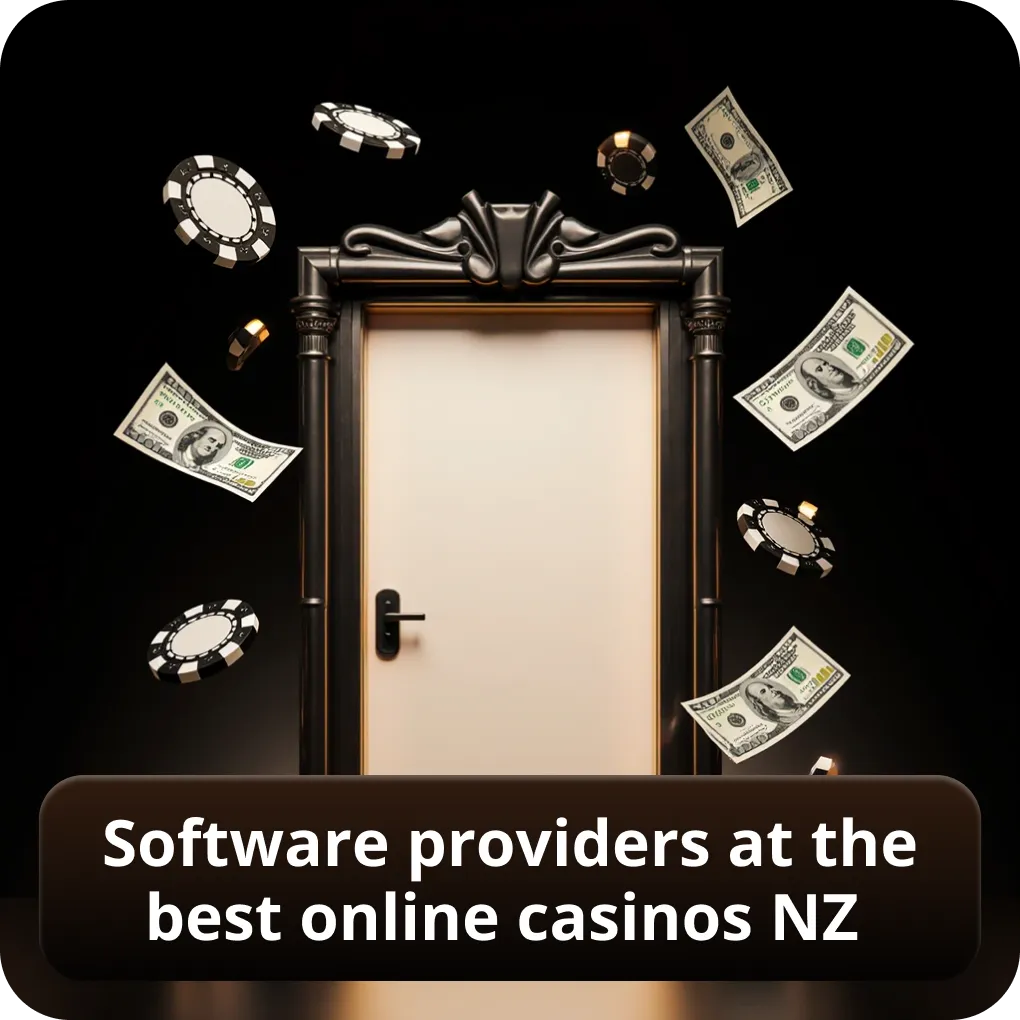 Software providers at the best online casinos NZ