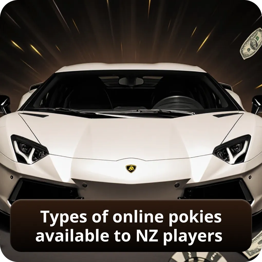 Types of online pokies available to NZ players
